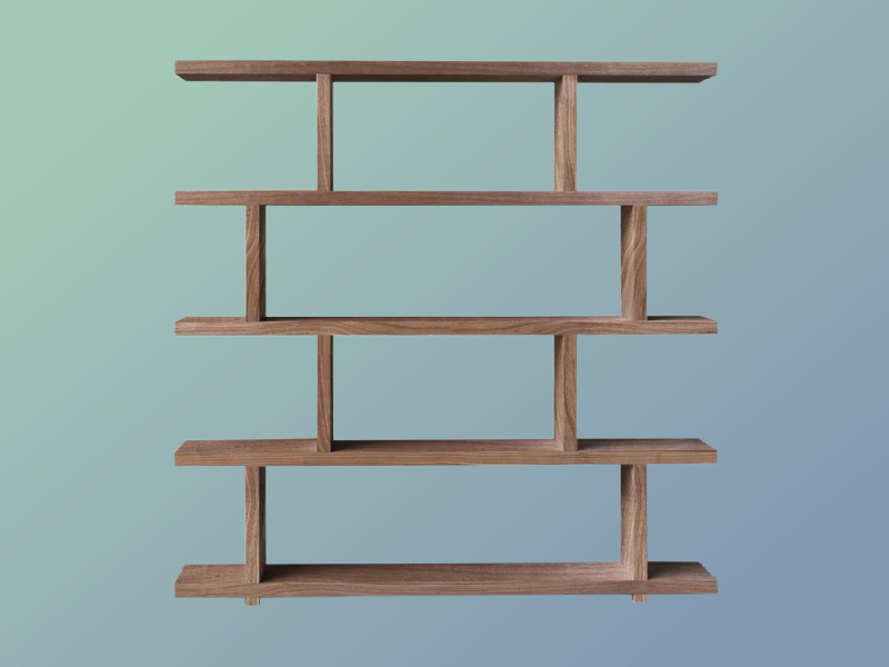 Zig Zag Shelf Modern Home Furniture From Studio deForm