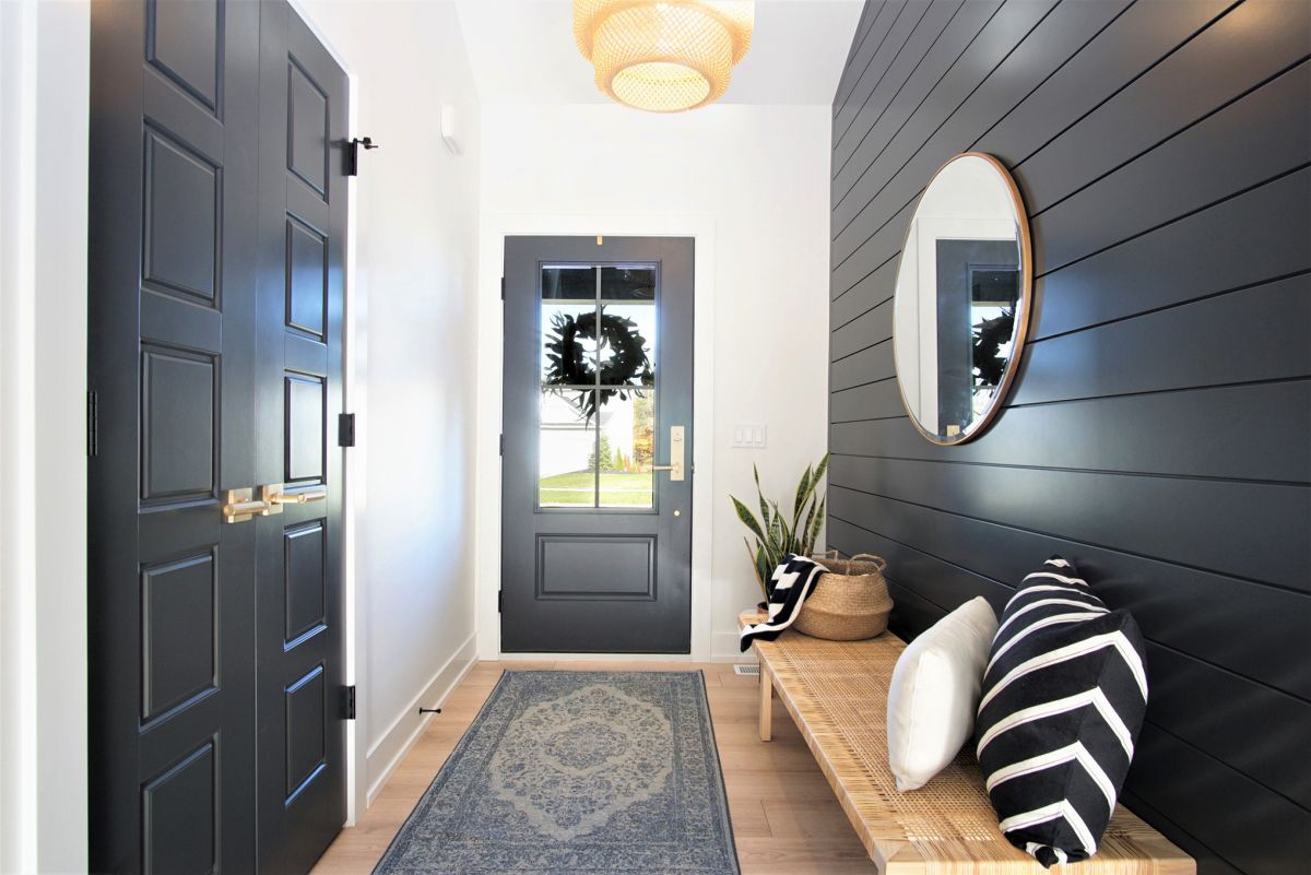 Black Doors White Trim: A Striking Look For Interior & Exterior