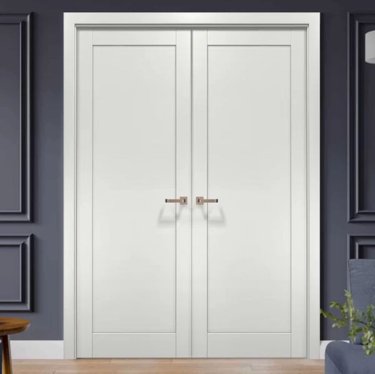 Paneled French Closet Doors