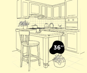 Standard Counter Height and Why You May Want to Break the Rule