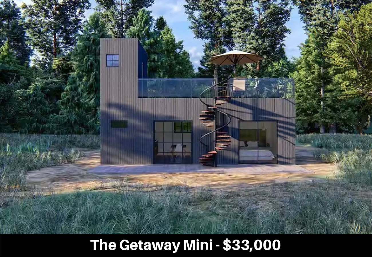 is selling a 'cost effective' $520 tiny home kit in two colors &  shoppers say 'instructions were easy to follow