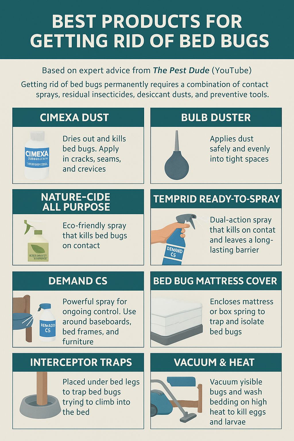 How You Can Get Rid Of Bed Bugs Permanently