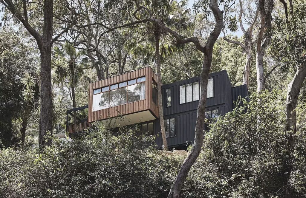 You’d Never Guess This Modern Home Was Built from Shipping Containers