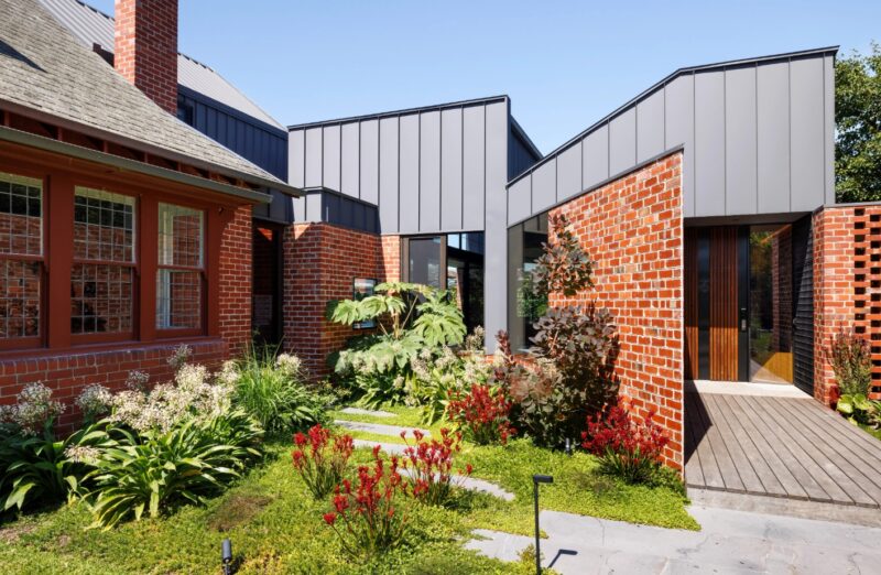 Red Brick Facade Blends Heritage and Modern Design