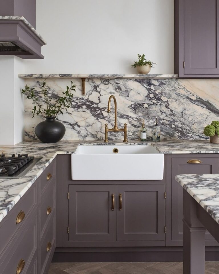 Kitchen Marples 25 Marble Kitchen Ideas That Make Every Other Surface Feel Like a ...