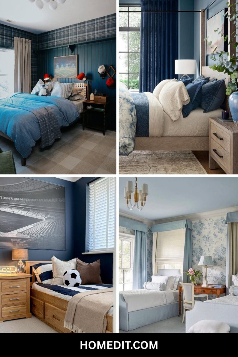 12 Blue Bedroom Ideas for 2026 That Make Neutral Bedrooms Look Flat and ...