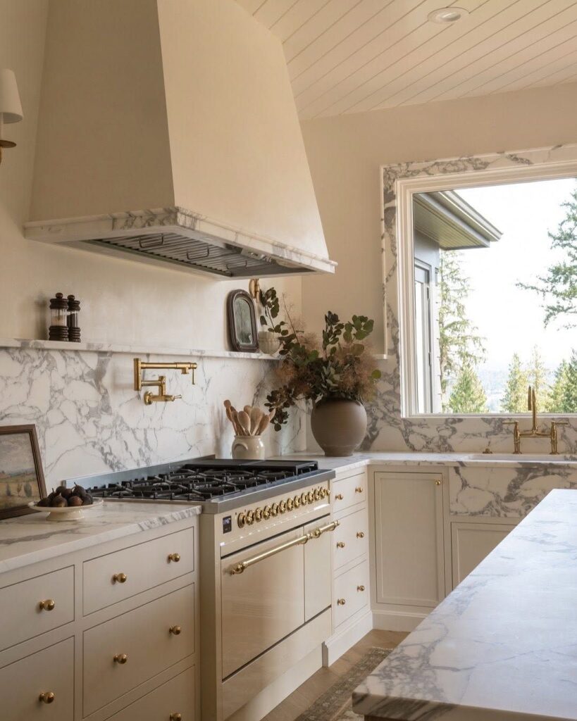 15 Marble Kitchen Ideas for 2026 Where Stone Replaces Layers And ...