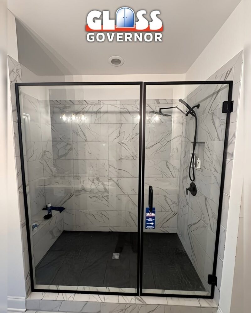 25 Black Frame Shower Ideas to Add Architectural Edge to Your Bathroom ...
