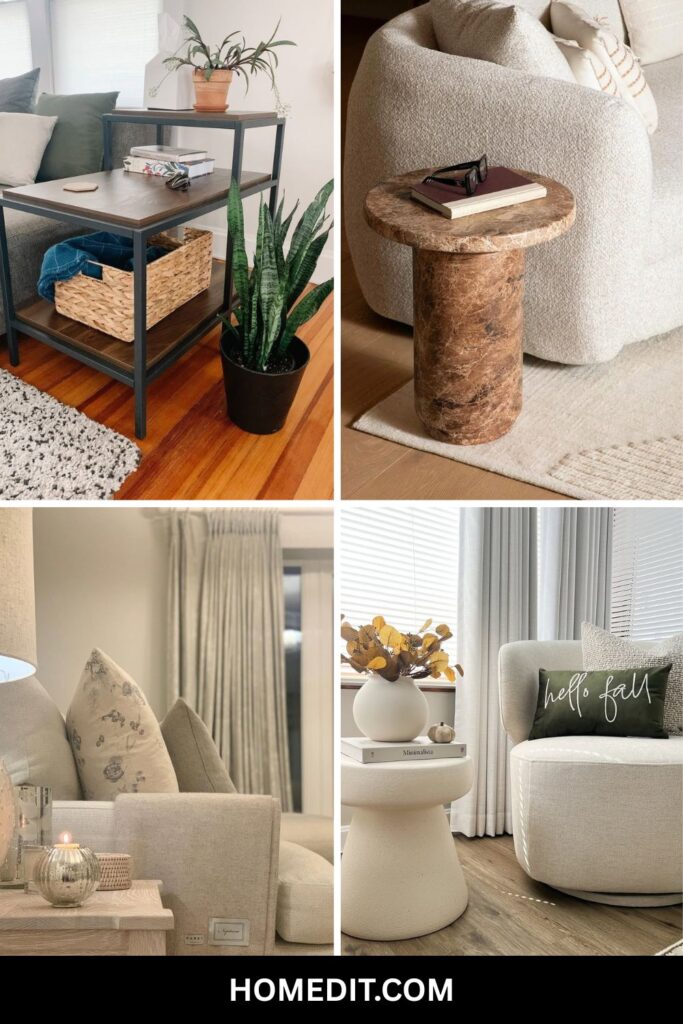 17 Living Room Side Table Ideas for 2026 That Turn the Sofa Corner Into ...