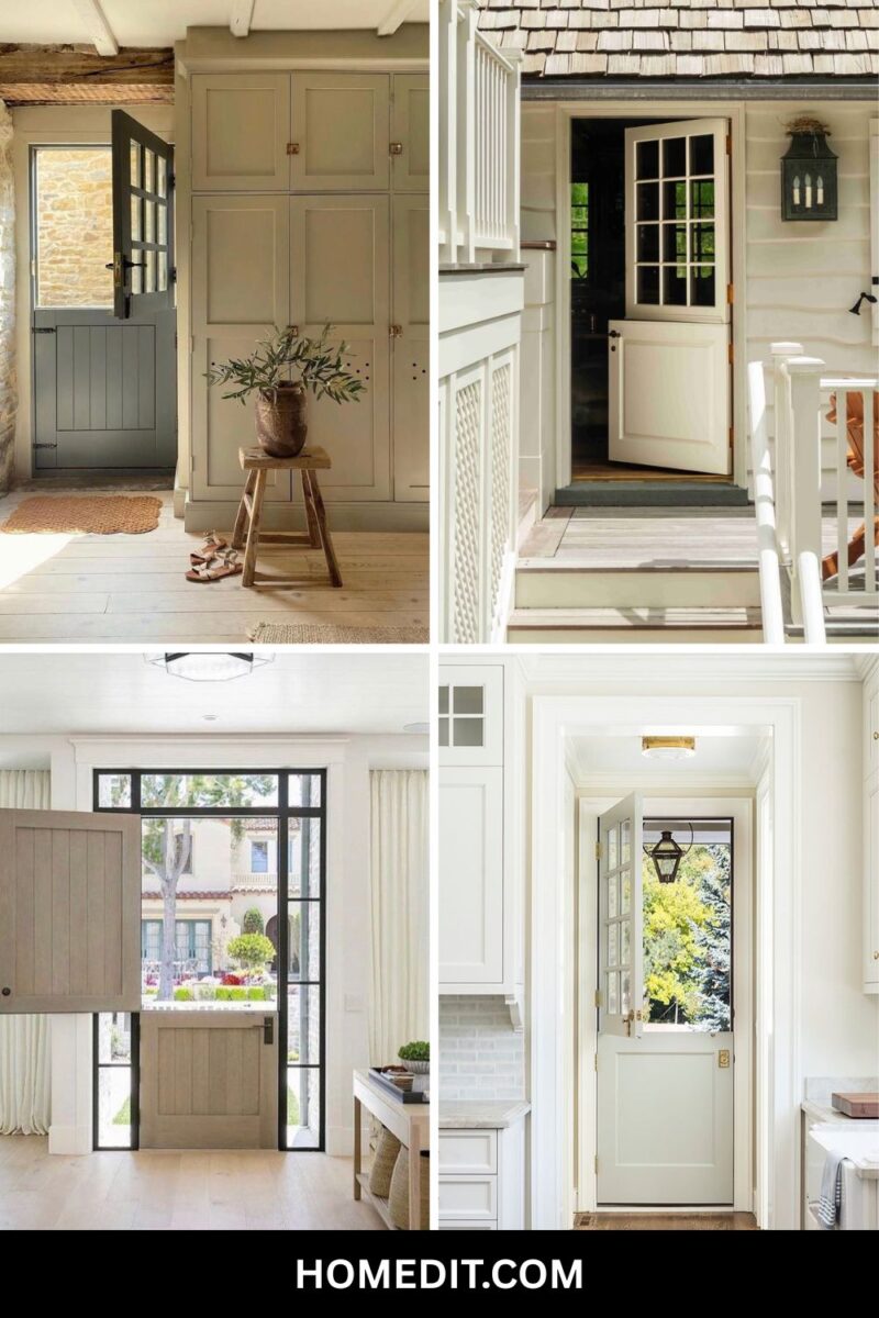 18 Dutch Door Ideas For 2026 That Keep Your Entry Open Without Losing ...