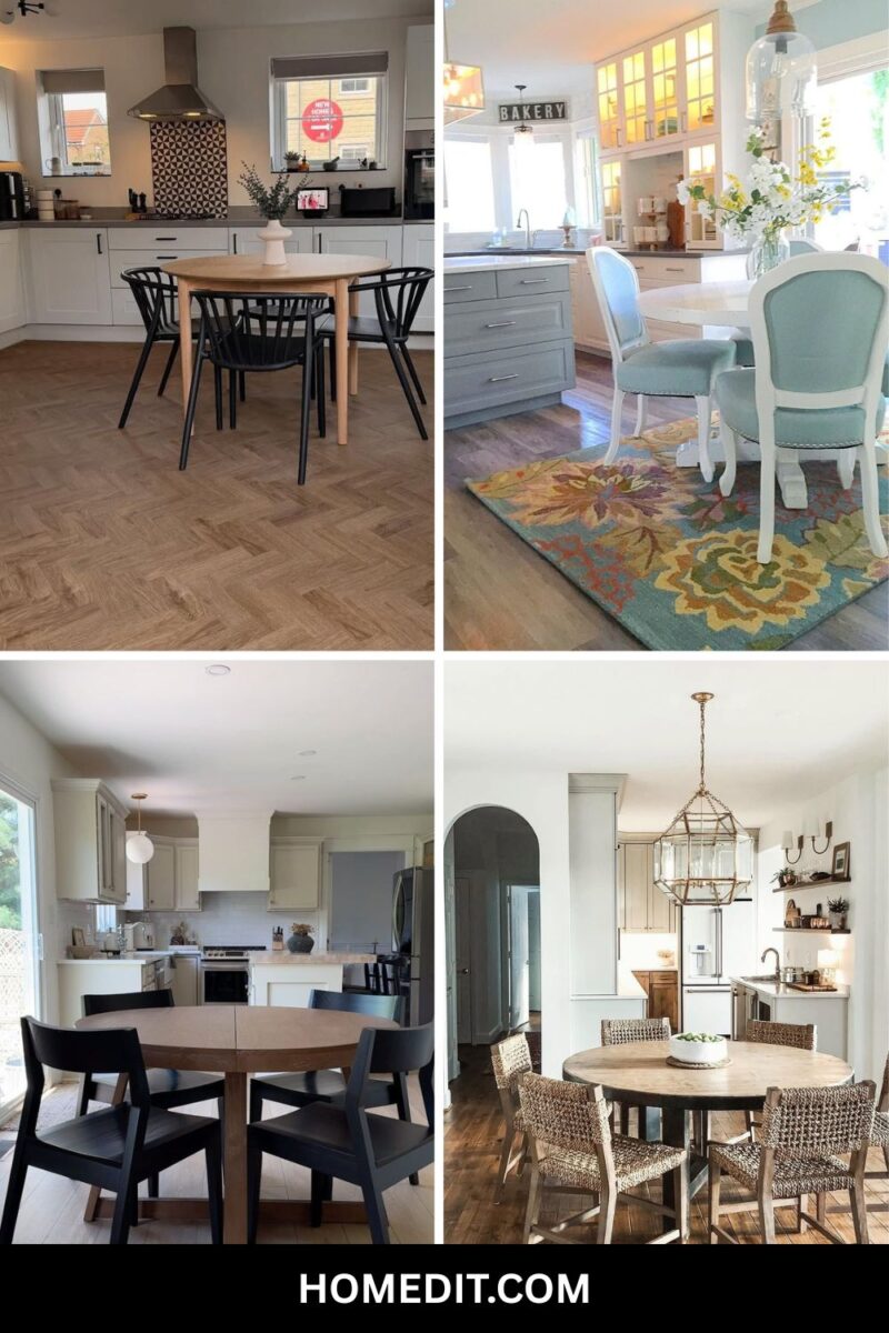 15 Round Kitchen Table Ideas for 2026 That Make Small Kitchens Feel ...