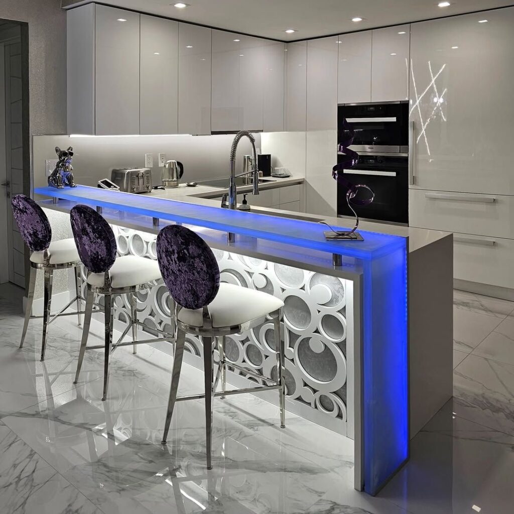 Led Panel Countertops 16 Glass Countertop Ideas for 2026 That Make Standard Kitchens Look ...