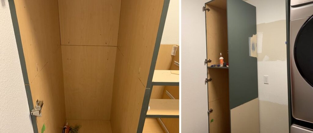 Couple Turned a 45-Square-Foot Laundry Room Into a Built-In Utility Center