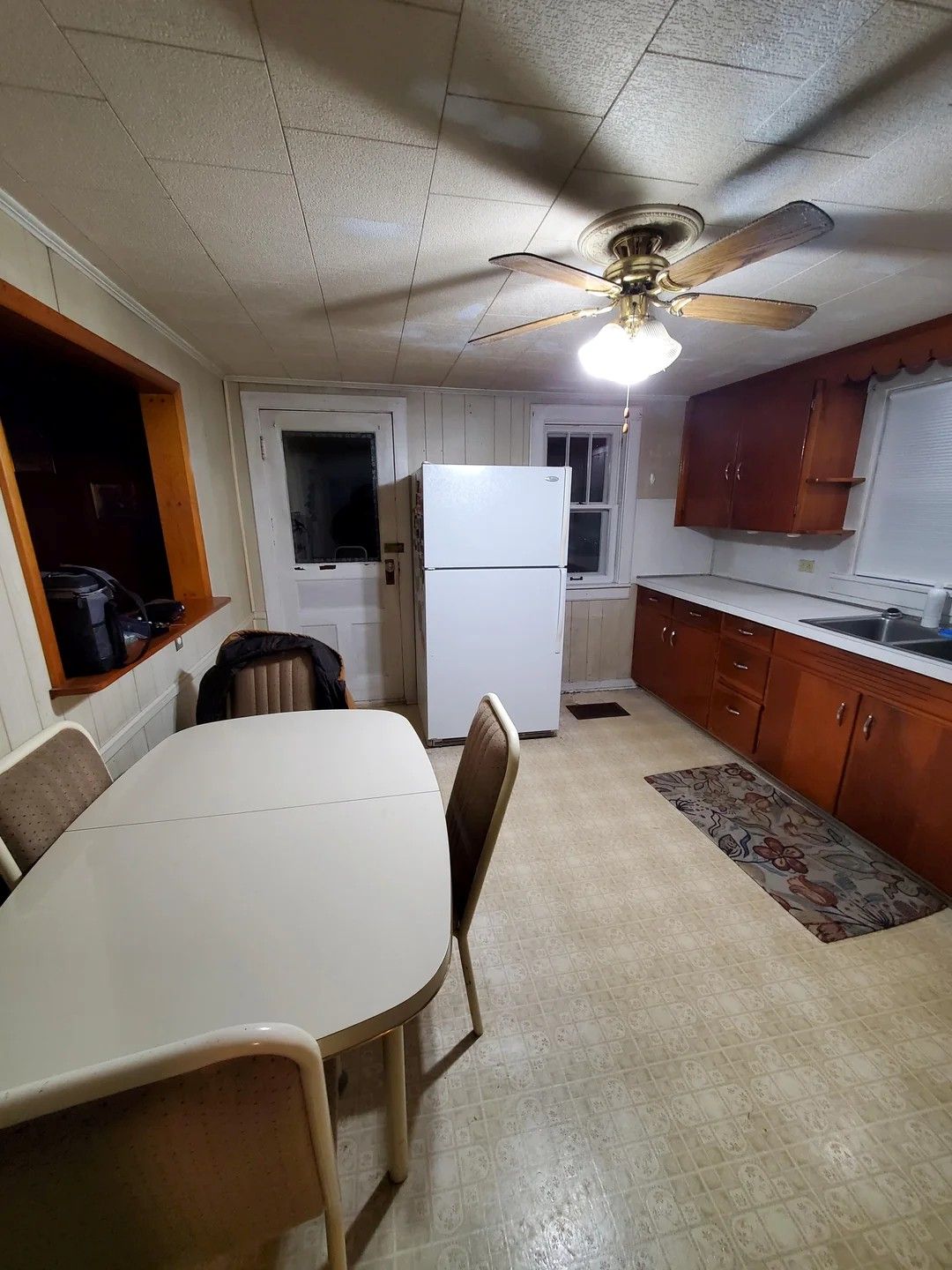 Dining Table Occupied Space Beside the Original Kitchen