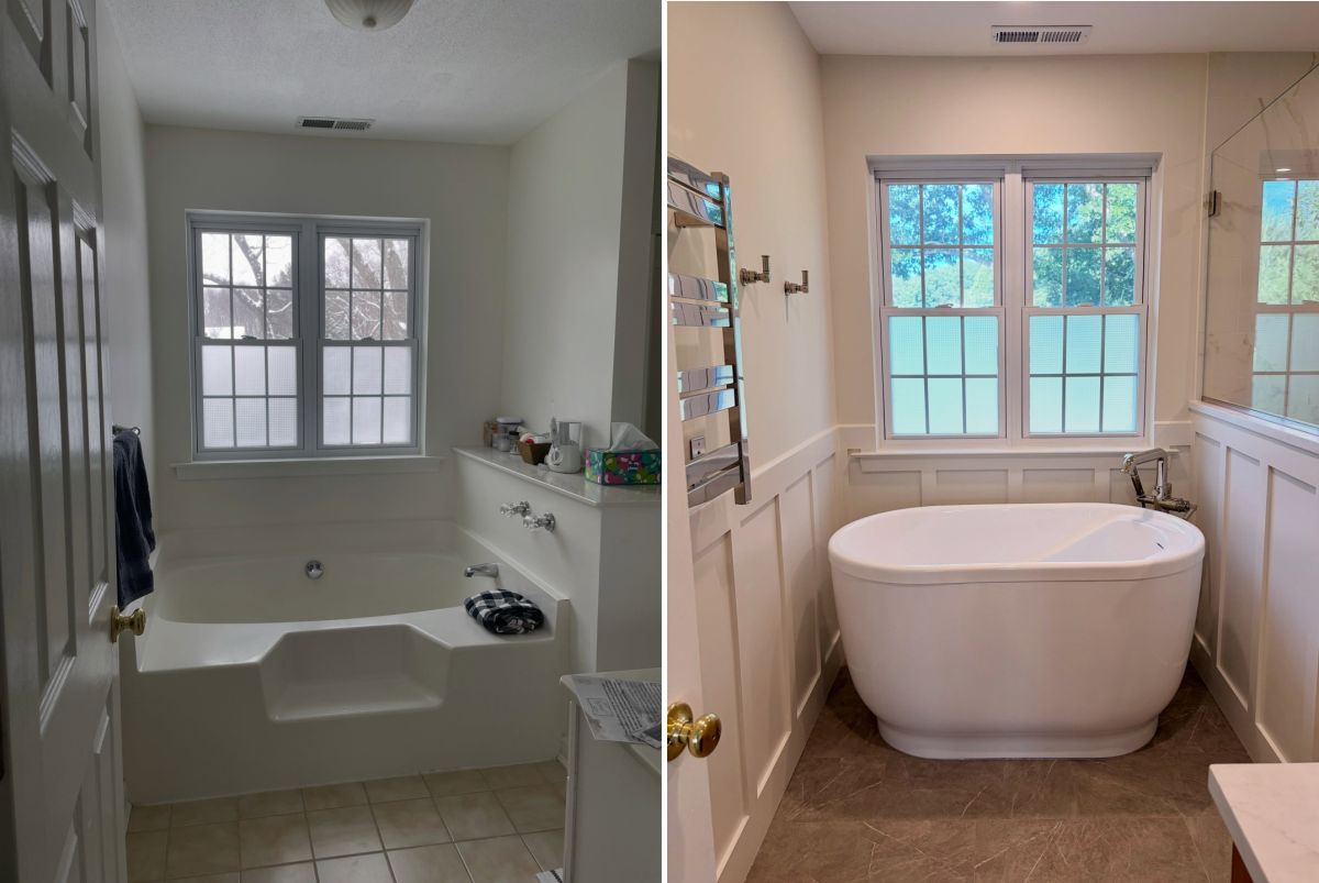 They Removed the Built-In Tub, but They Didn’t Get Rid of the Bathtub