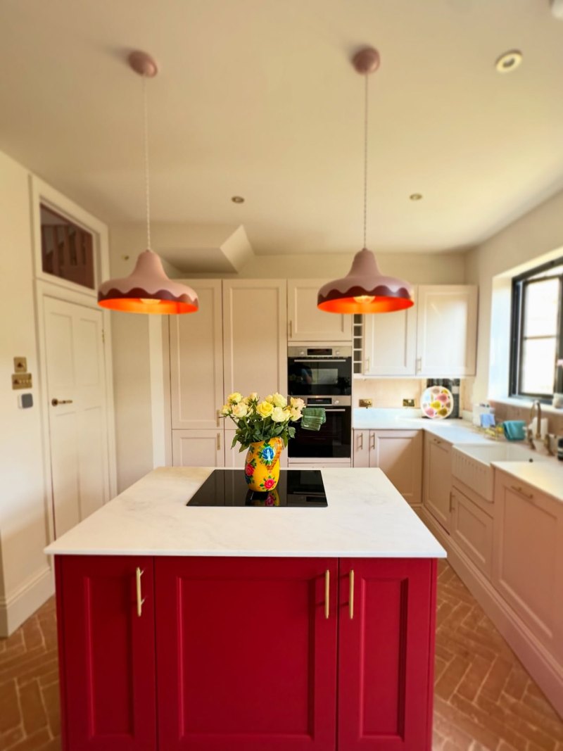 Baked Cherry Made the Island the Focal Point