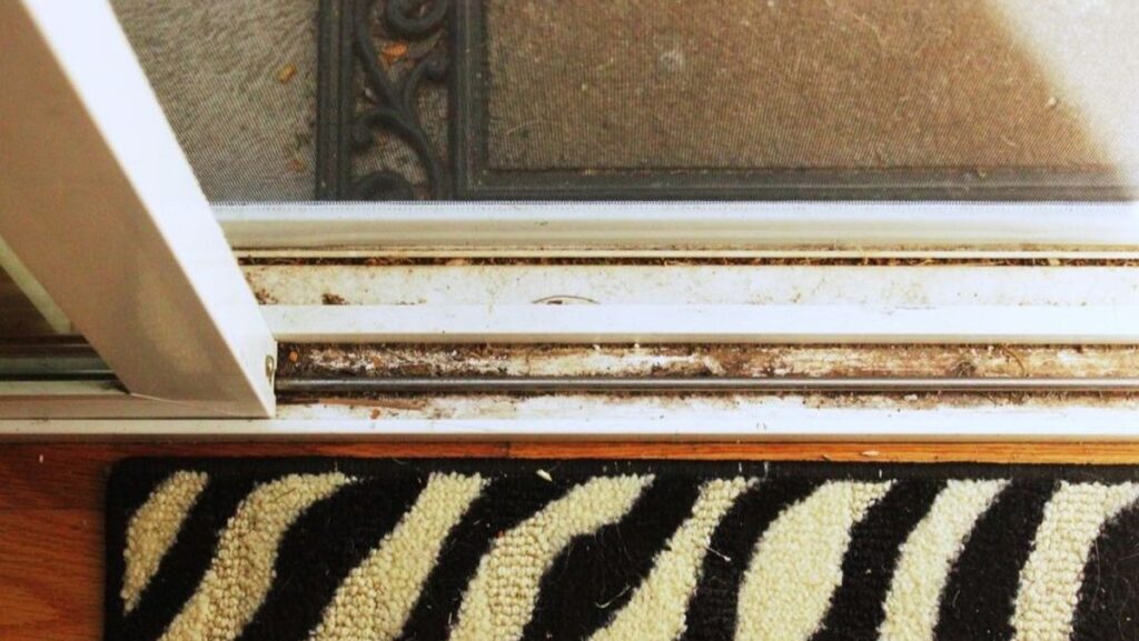 Before You Spray Cleaner Into Dirty Window Tracks, Do This With a Dry ...