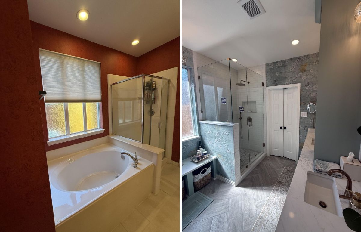 Before and After A Different Use of the Same Space