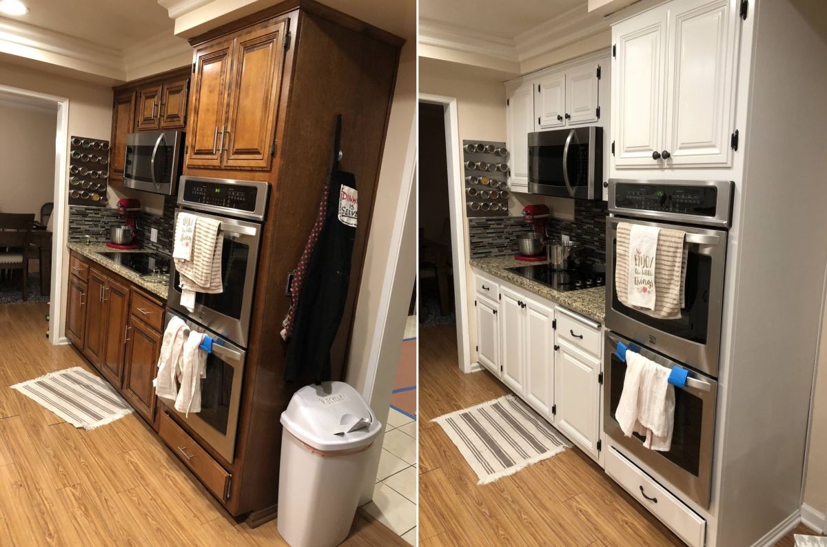 Before and After Shows the Full Transformation