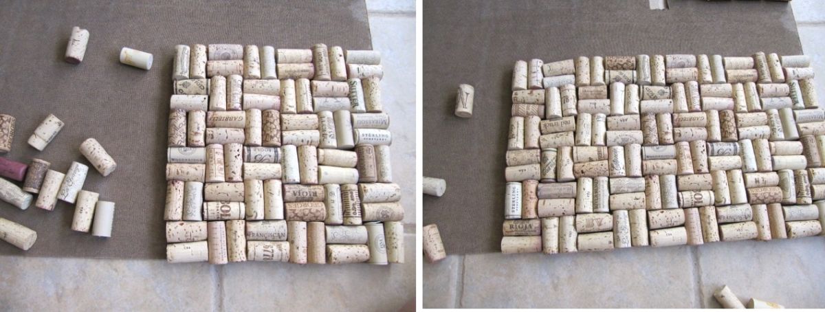 Build the backsplash across the board