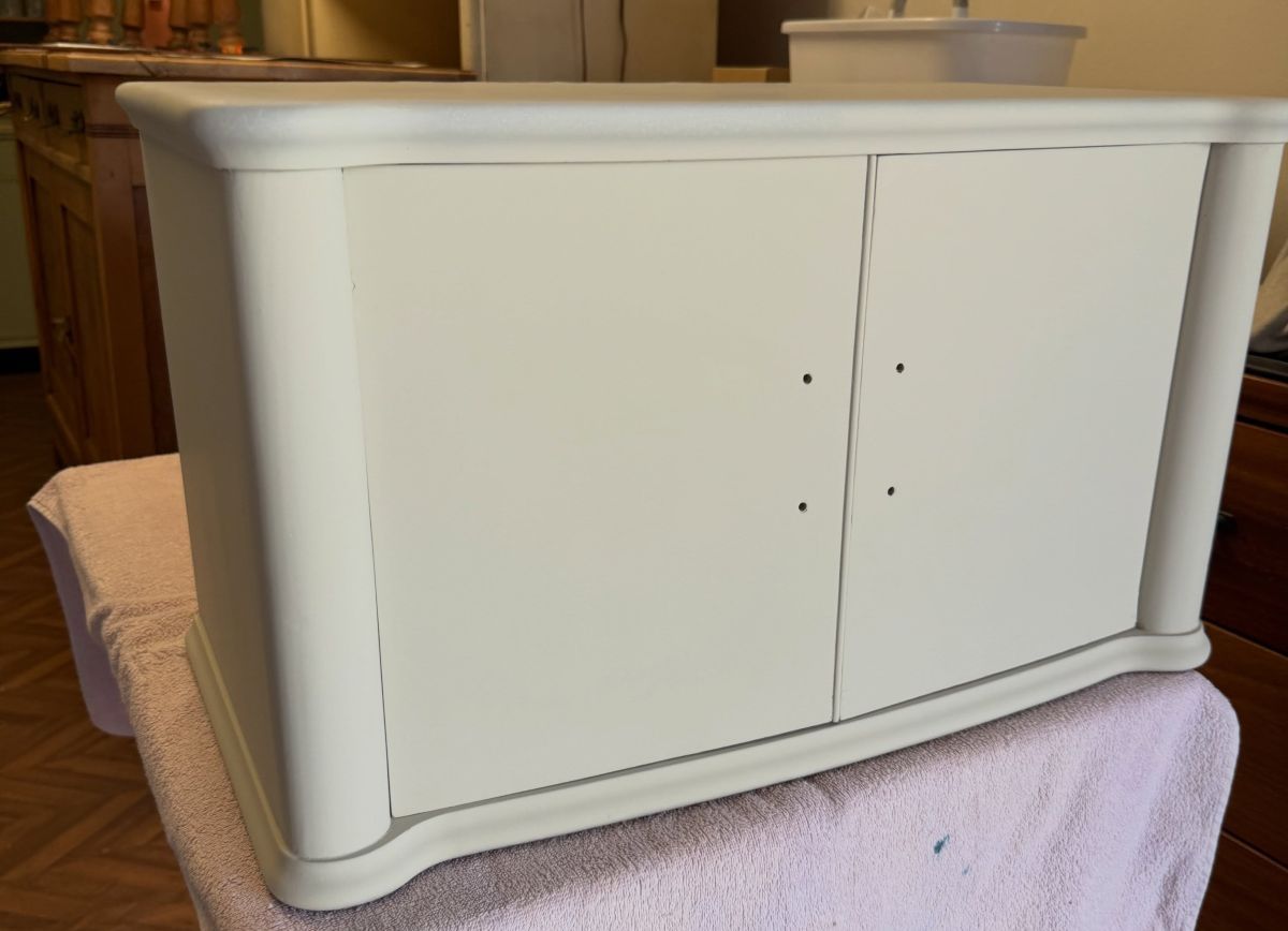 Cream Paint Created a Clear Starting Surface