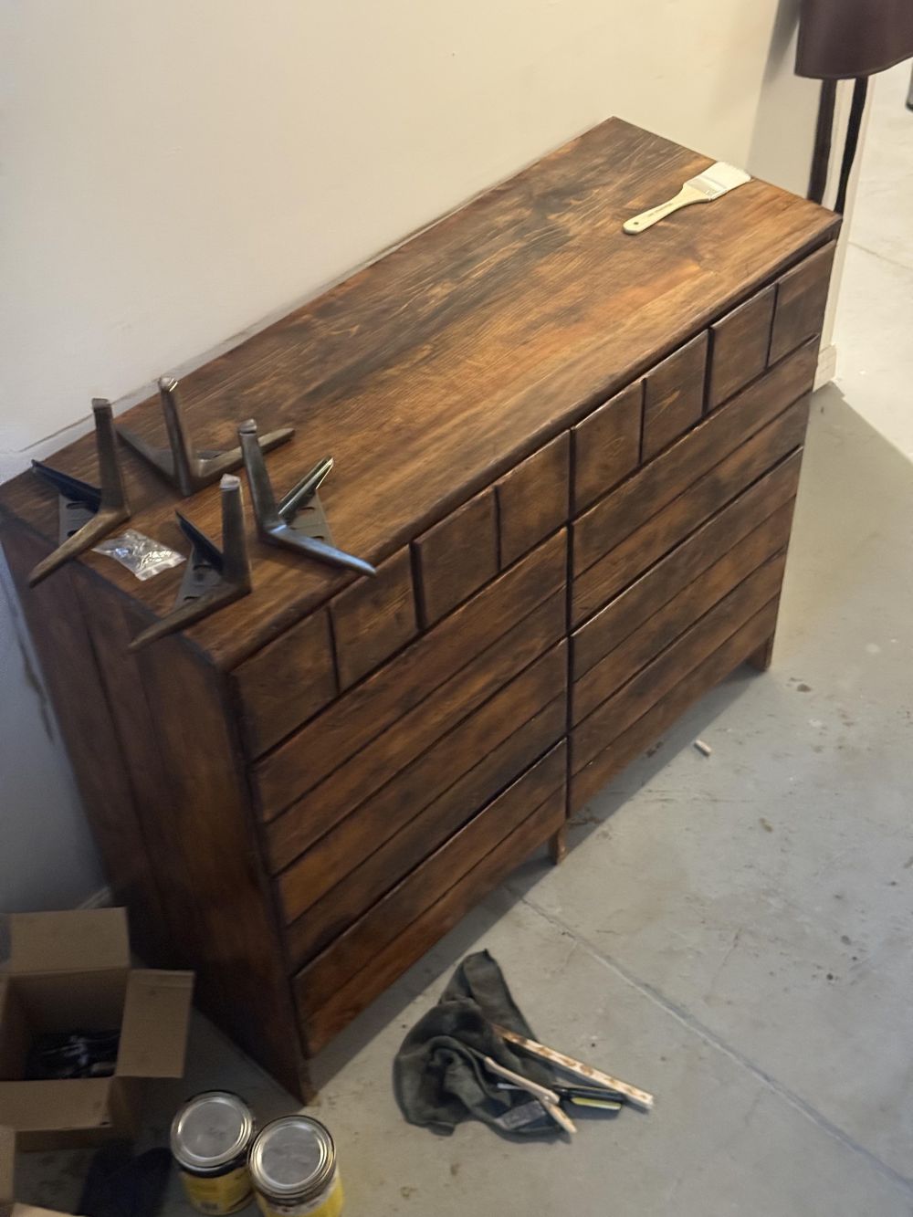 Dark Wood and New Hardware Changed the Design