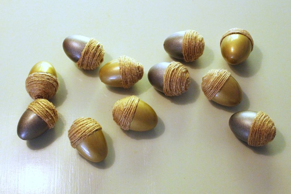 Display the Acorns for Thanksgiving