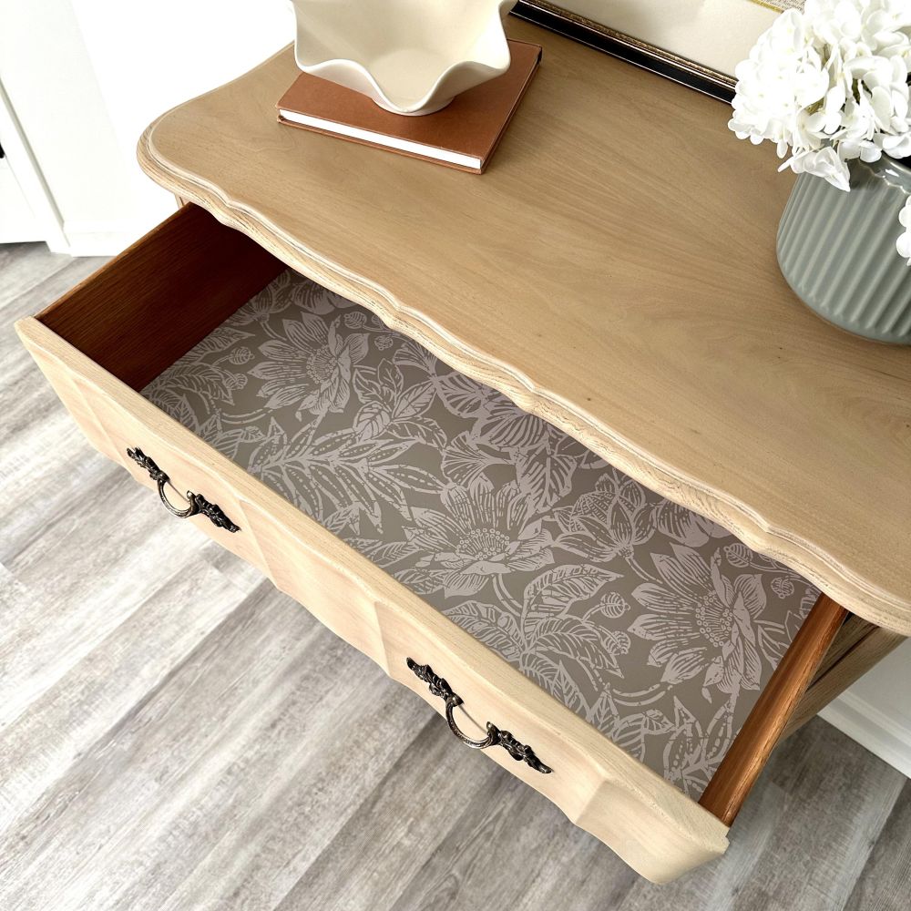 She Stripped the Dark Finish From a French Provincial Dresser and Revealed What Paint Would Have Hidden