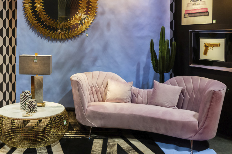 Dusty Pink Velvet Changes Along the Pleated Back