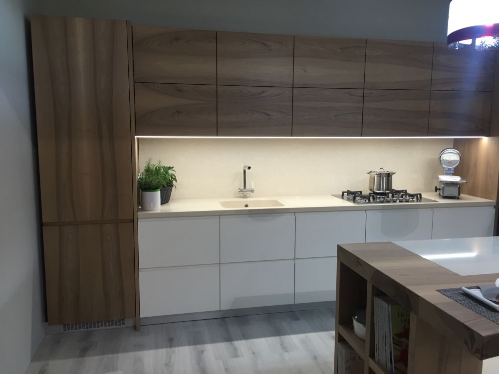 Flat Wood Cabinets Without Traditional Door Frames