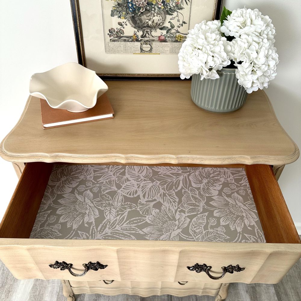 She Stripped the Dark Finish From a French Provincial Dresser and Revealed What Paint Would Have Hidden