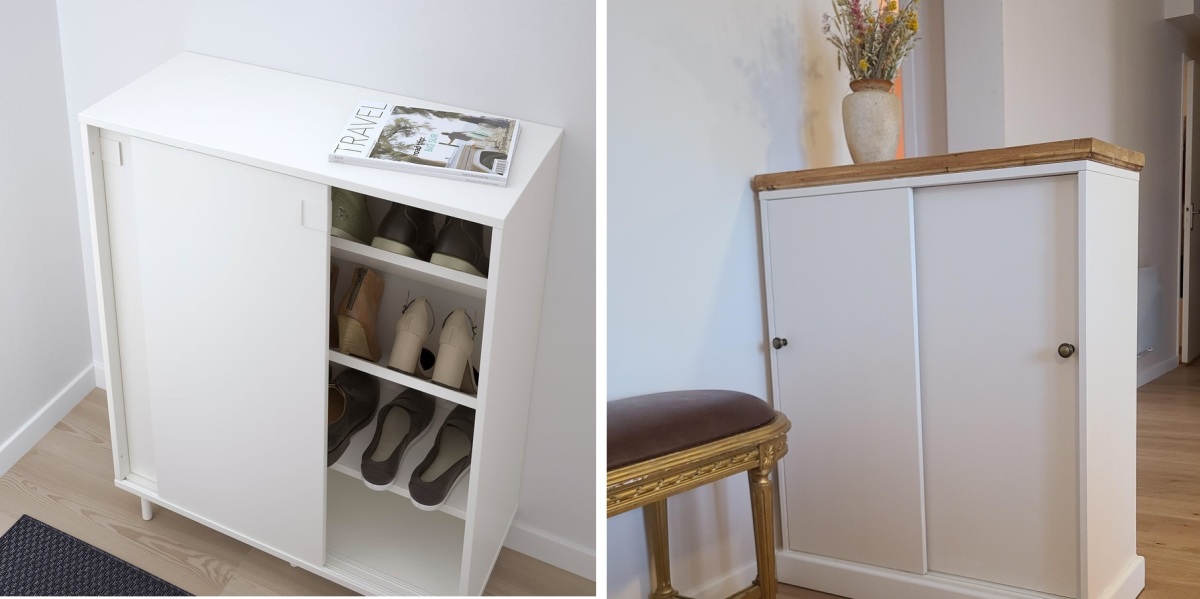 From Shoe Storage to a Movable Living Room Partition