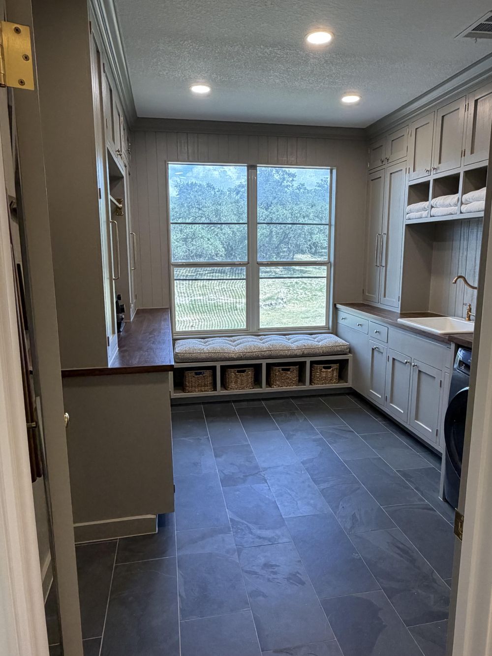Gray Cabinets Changed the Look of the Entire Room