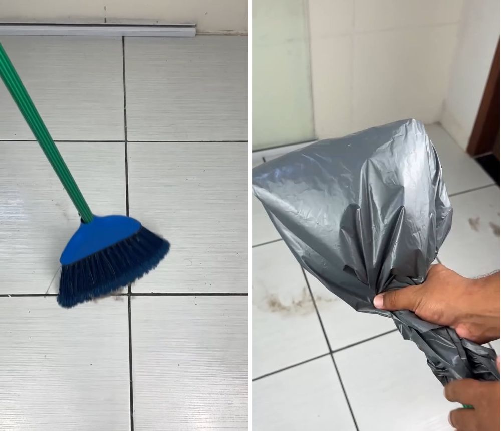 How to Put the Bag on the Broom