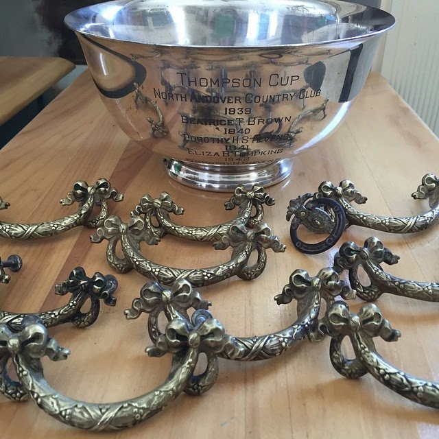 Original Brass Pulls Were Worth Saving