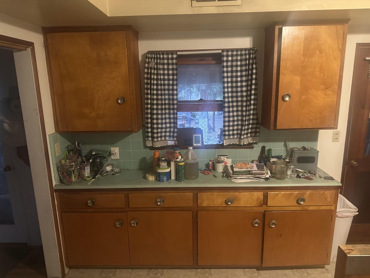 Original Cabinets Were Worth Working Around