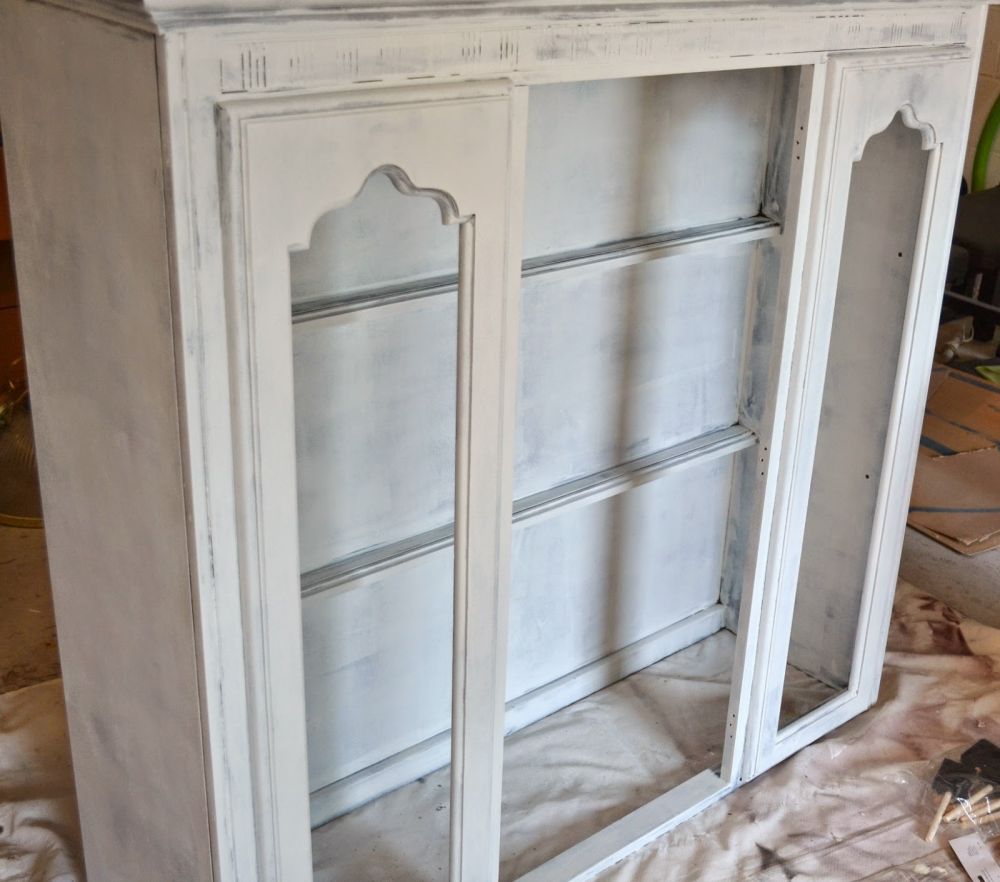 Primer Covered the Brown Before White Paint Went On