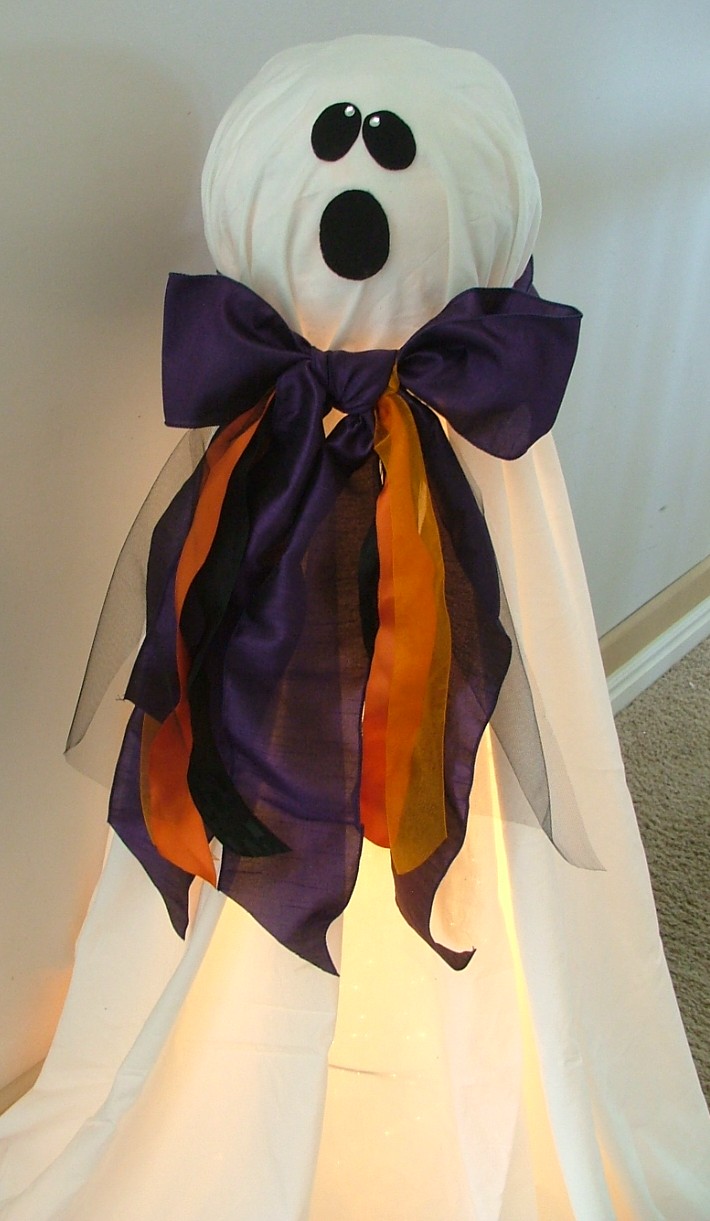 Purple and Orange Ribbon Dress Up the Indoor Version