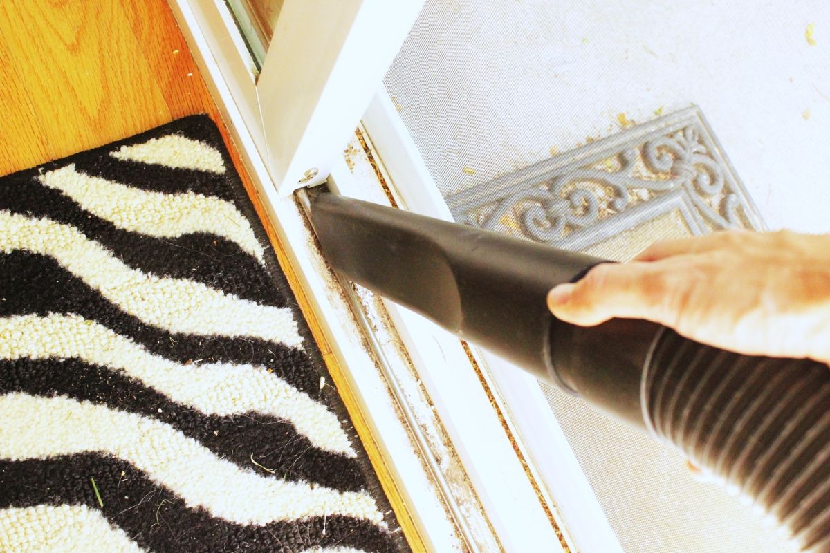 Remove Loose Debris With a Vacuum First - Step 1