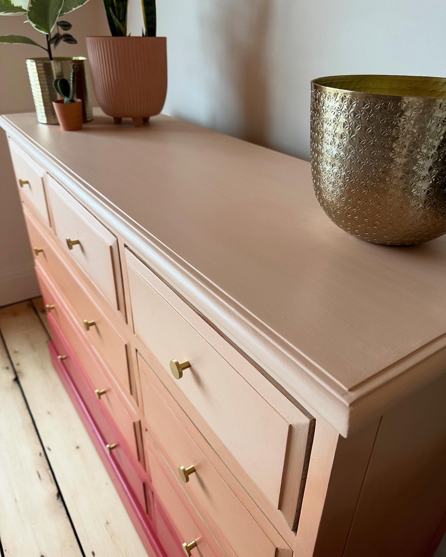 Rounded top molding remains part of the design