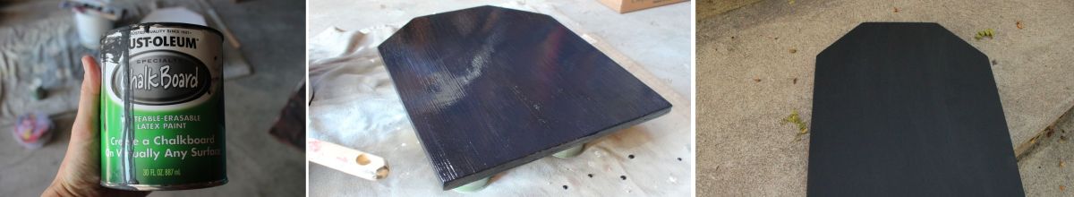 Rust-Oleum chalkboard paint