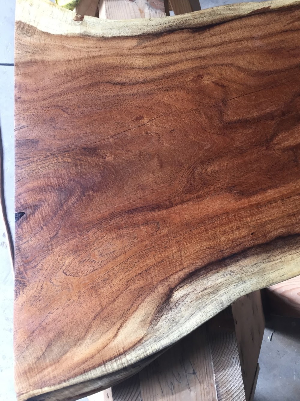 Sanding Exposed the Walnut's Swirling Grain