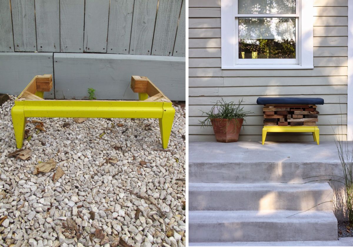 Scrap wood became the part worth seeing