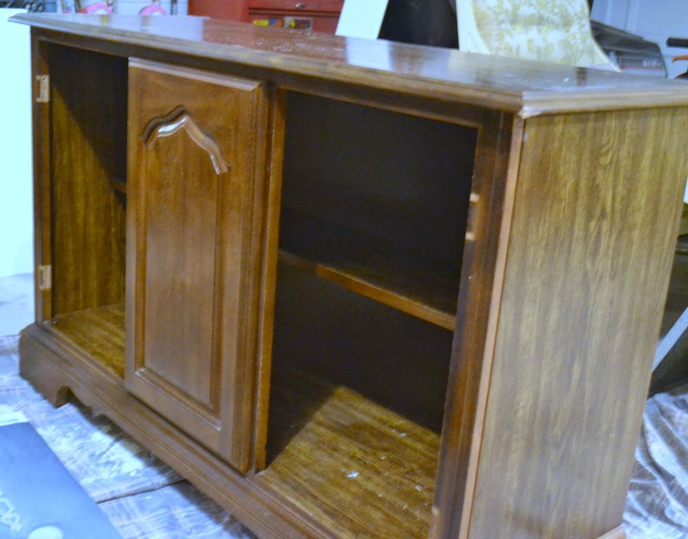 Separating the Cabinet Exposed the Lower Storage