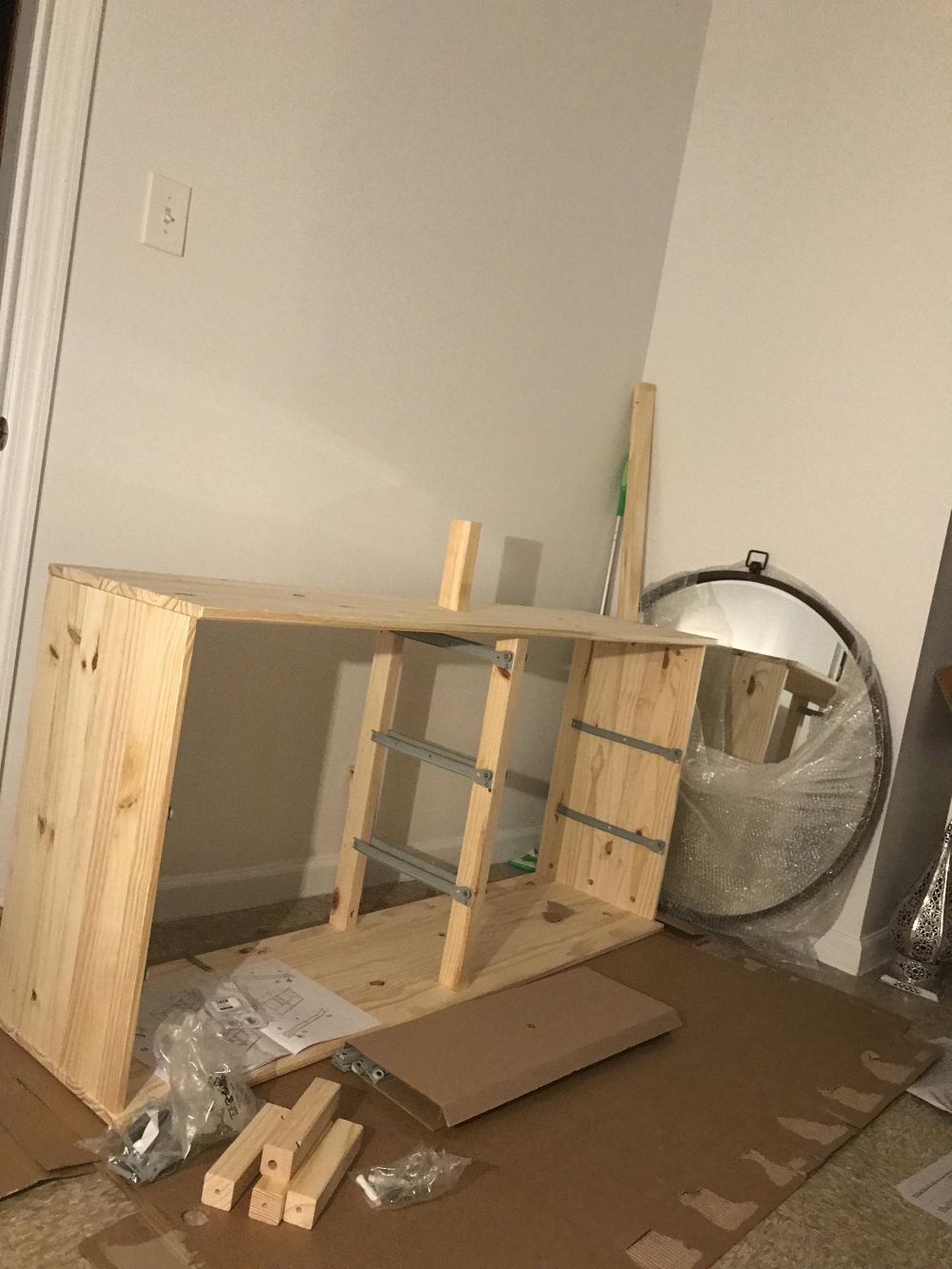 She Wanted the West Elm Look but Bought IKEA's $179 Tarva Instead What She Did With $40 Changed the Look