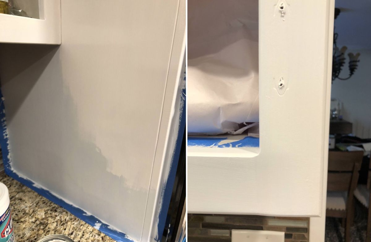 Side Panels and Narrow Edges Completed the Coverage
