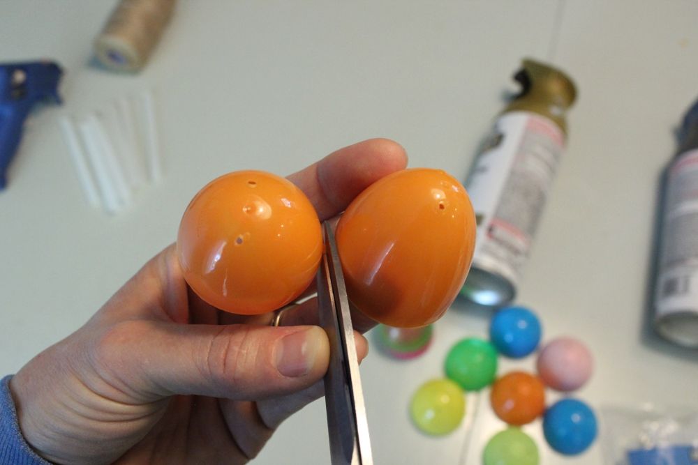 Start With Leftover Plastic Easter Eggs