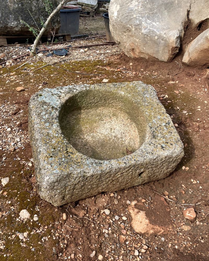 Stonemasons Adapted the Basin for Its New Purpose