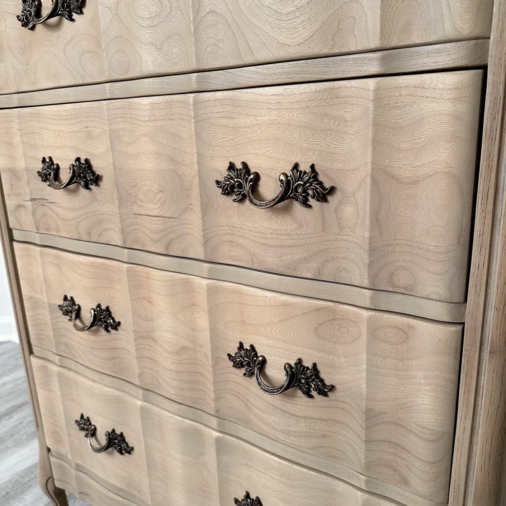 Stripping the Carved Drawers Took More Work Than Expected