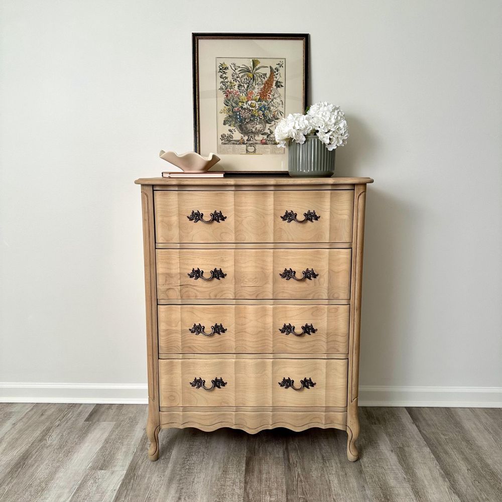 Tan Wash Brought Out the Swirling Wood Grain